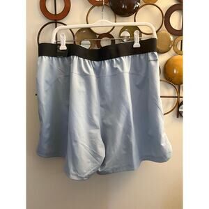 Adidas men xl light blue shorts